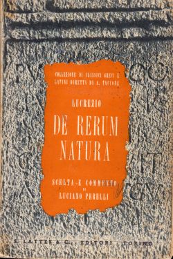 De rerum natura, Lucrezio, Luciano Perelli